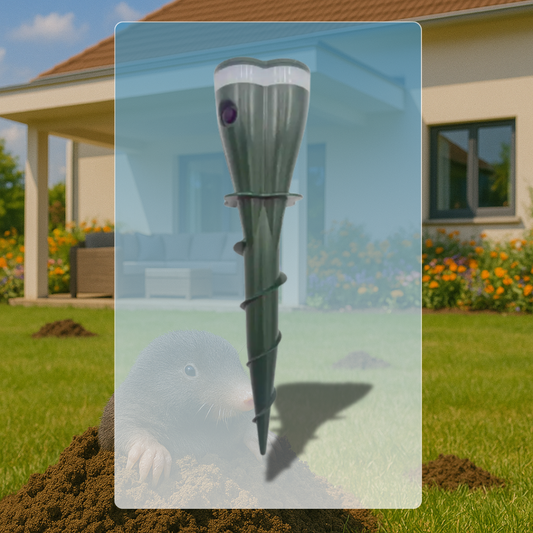TerraVibe - Der erste solarbetriebene Vibrations-Repeller