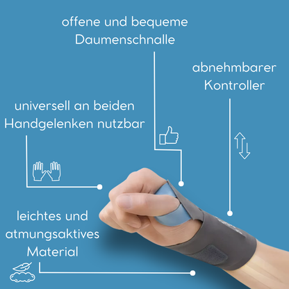 Ergonomic Wrist Support - beruhigende Hand Massage